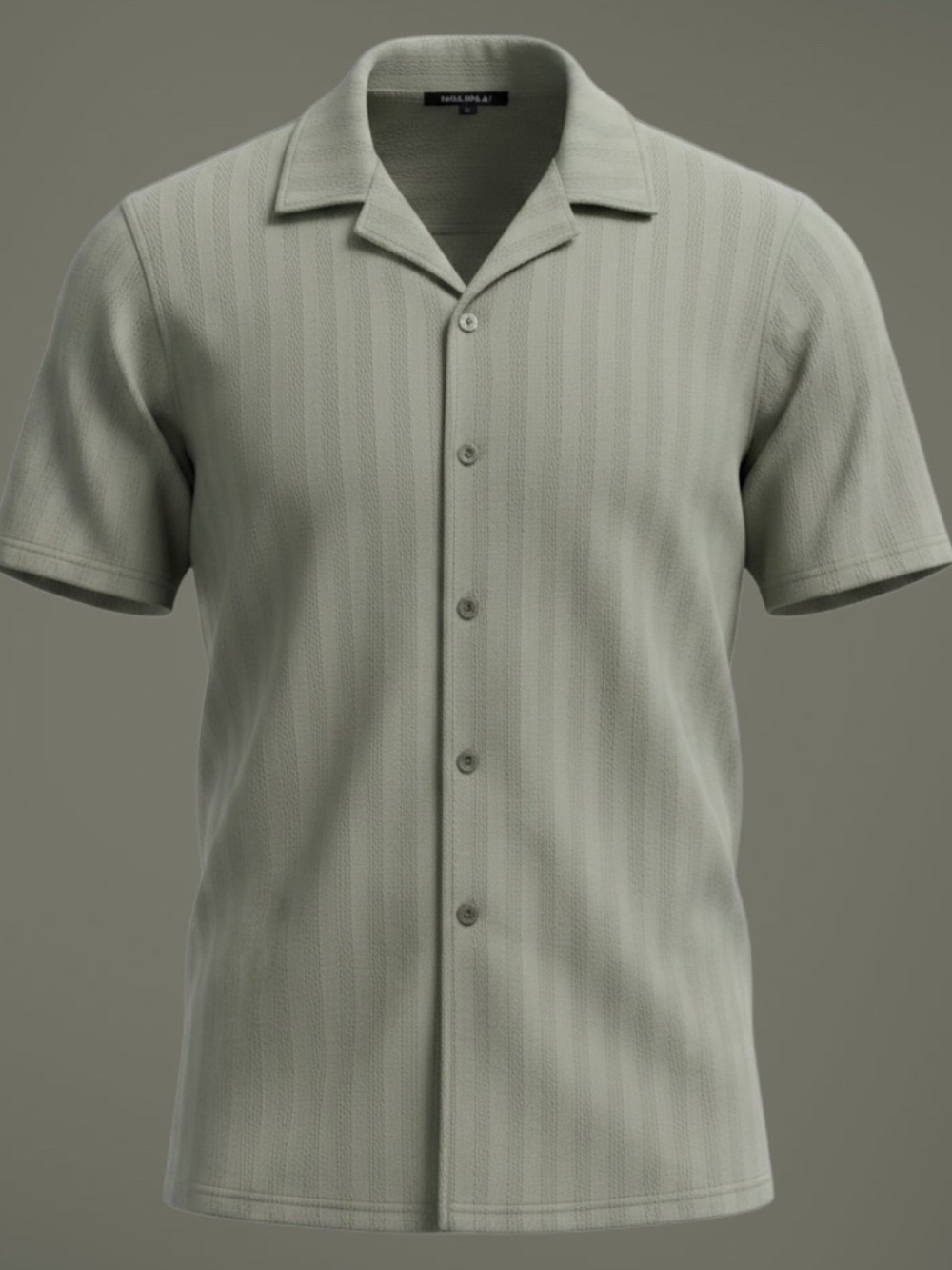 Molokai Surf Green Stretcj Button-up Short sleeve shirt. NWT. Men’s SMALL